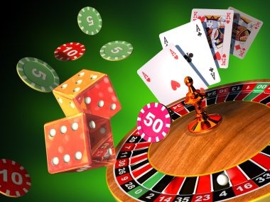 Live dealer blackjack table and Habanero slot game side by side